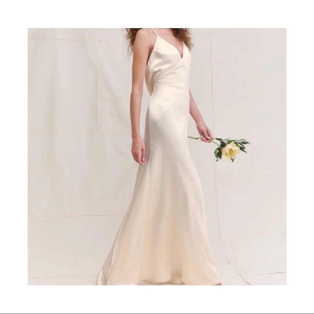 NEW Reformation Sky Ivory Maxi Dress, Size 6